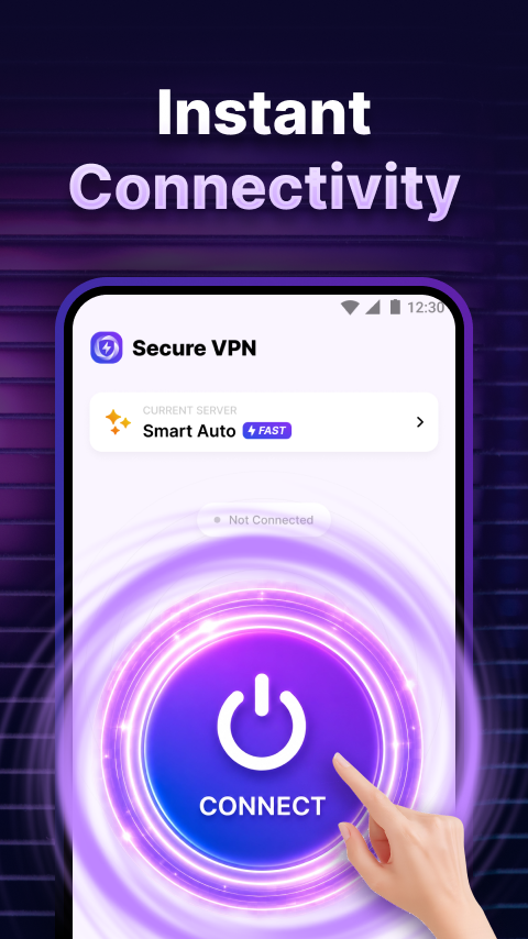 Secure VPN app preview